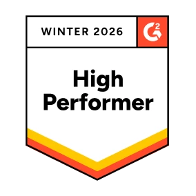 G2 High Performer - Winter 2026